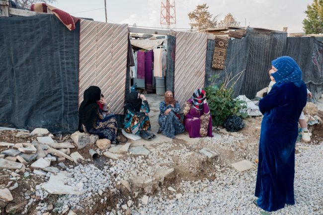 Beqaa Valley – obóz dla uchodźców z Syrii w Libanie, październik 2015, © Giles Clarke/Getty Images Reportage