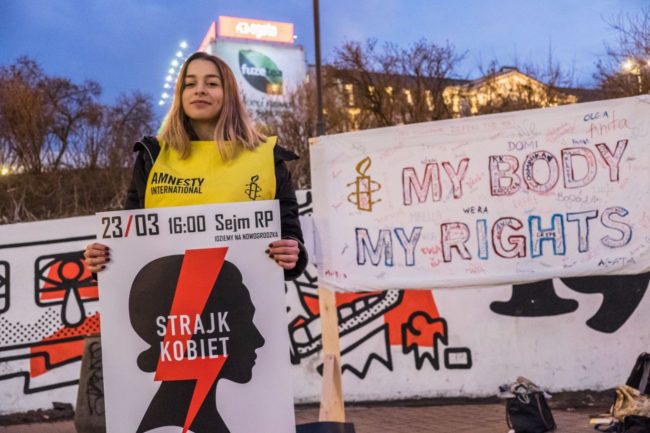 My body, my rights – Strajk Kobiet