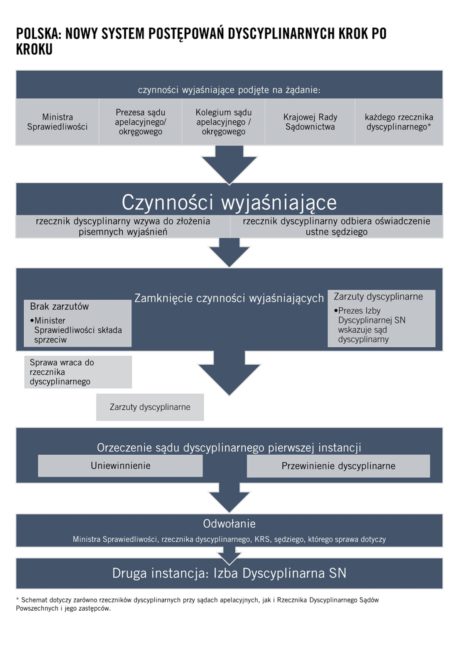 Nowe postępowania dyscyplinarne – schemat