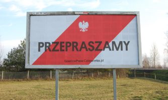 przepraszamy, granica praw człowieka