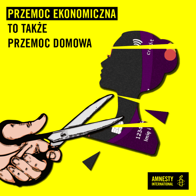 Przemoc ekonomiczna to także przemoc domowa.