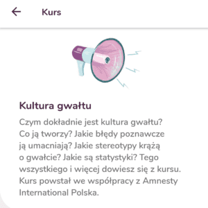 kurs kultura gwałtu kasia co z tym seksem