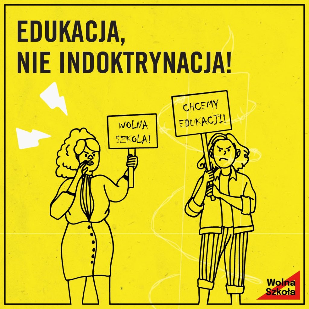 edukacja nie indoktrynacja