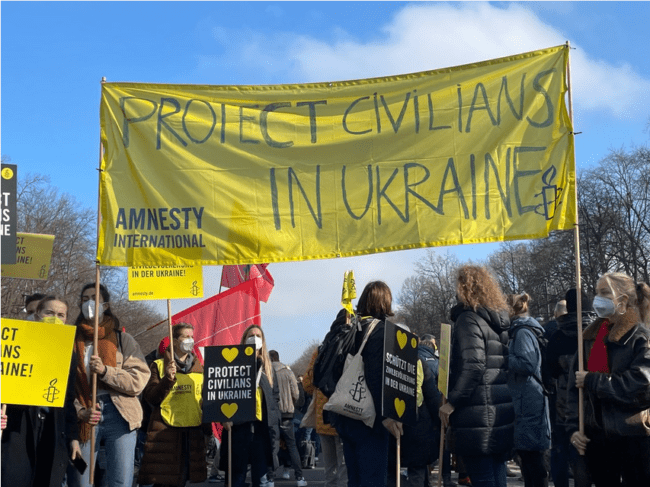 Protect Civilians in Ukraine
