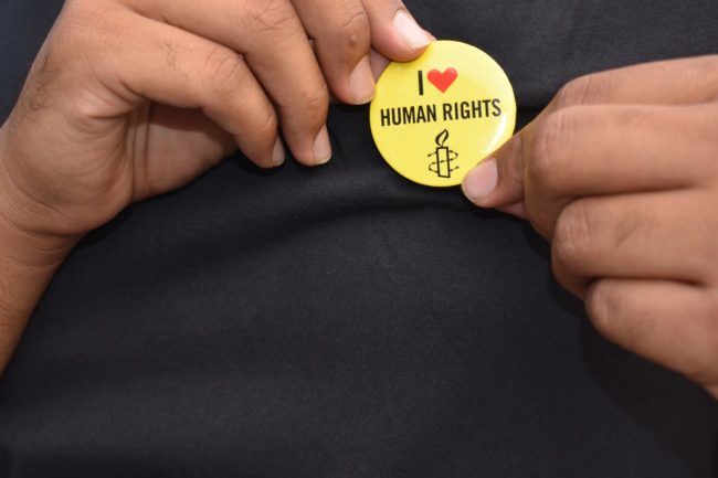 I love human rights