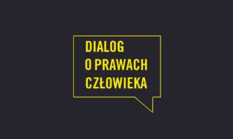 Dialog o prawach człowieka - logo projektu edukacyjnego.