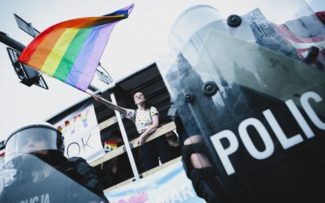 Białystok, marsz równości, LGBT, lipiec 2019. Copyright Agata Kubis / OKO.press.
