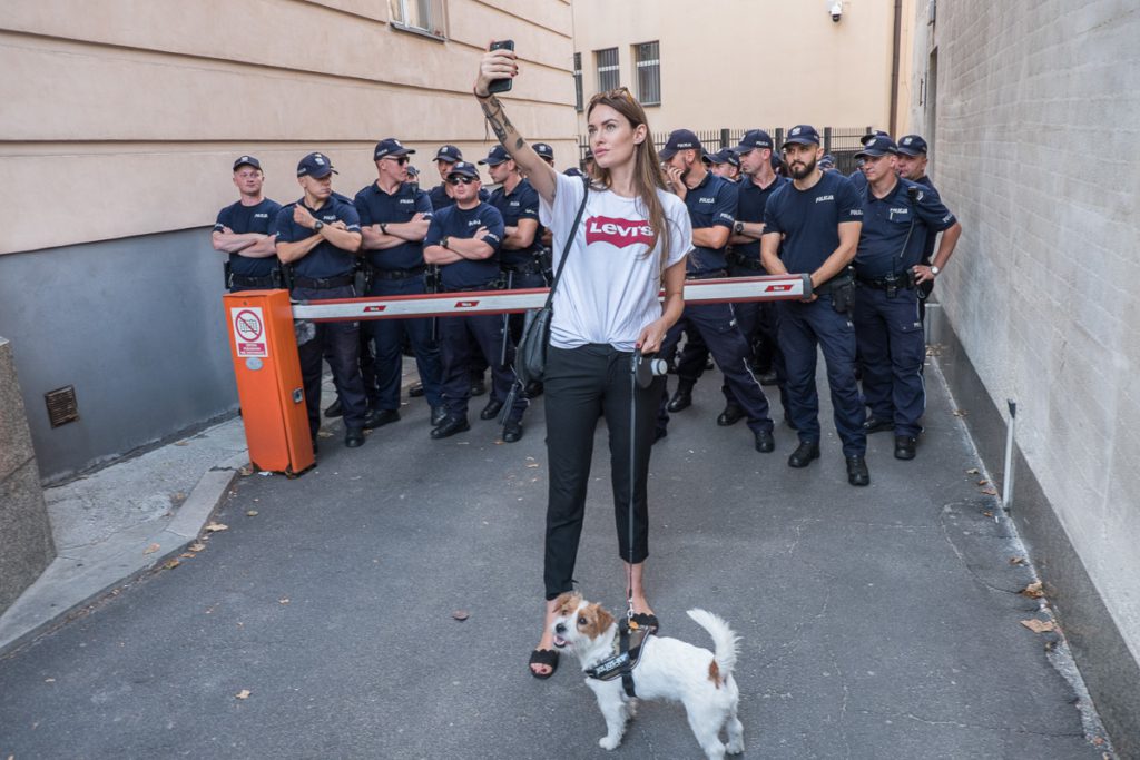 „Sejm jest Nasz”, protest przeciwko zmianom w sądownictwie, Warszawa 20 lipca 2018 