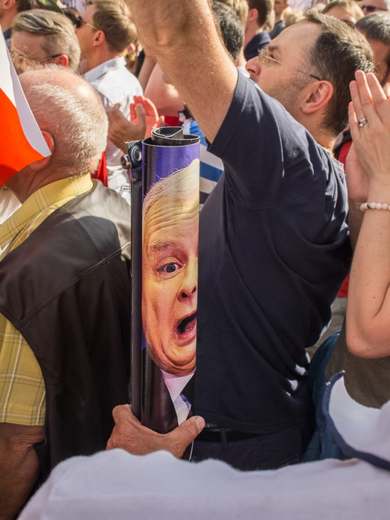 Demonstracja przed Sejmem, protest przeciwko reformie sądownictwa, Warszawa 16 lipca 2017 