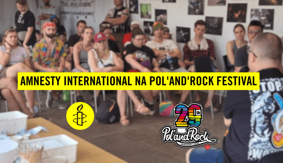 Infografika Amnesty International na Pol'and'Rock