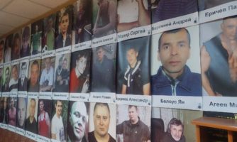Zdjęcia osób zaginionych w trakcie rosyjskiej agresji na Ukrainę.